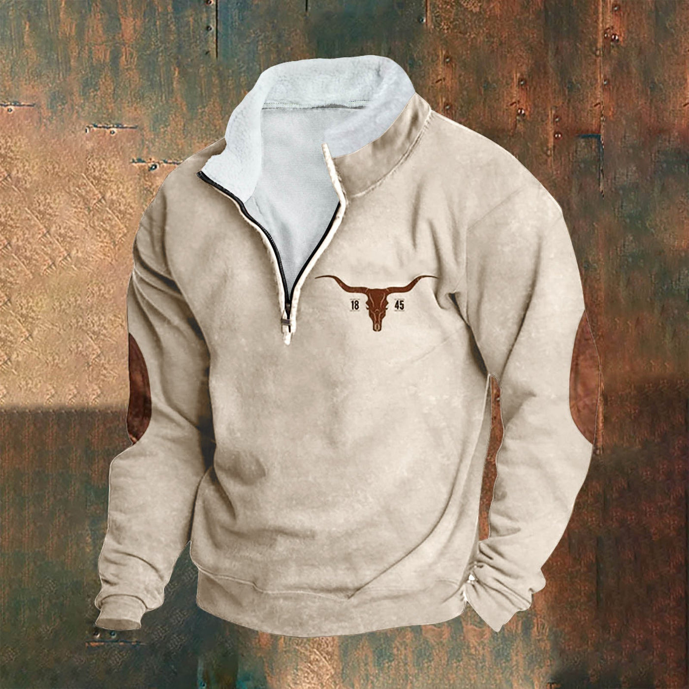 Aldo - Long Sleeve Zipper Sweater