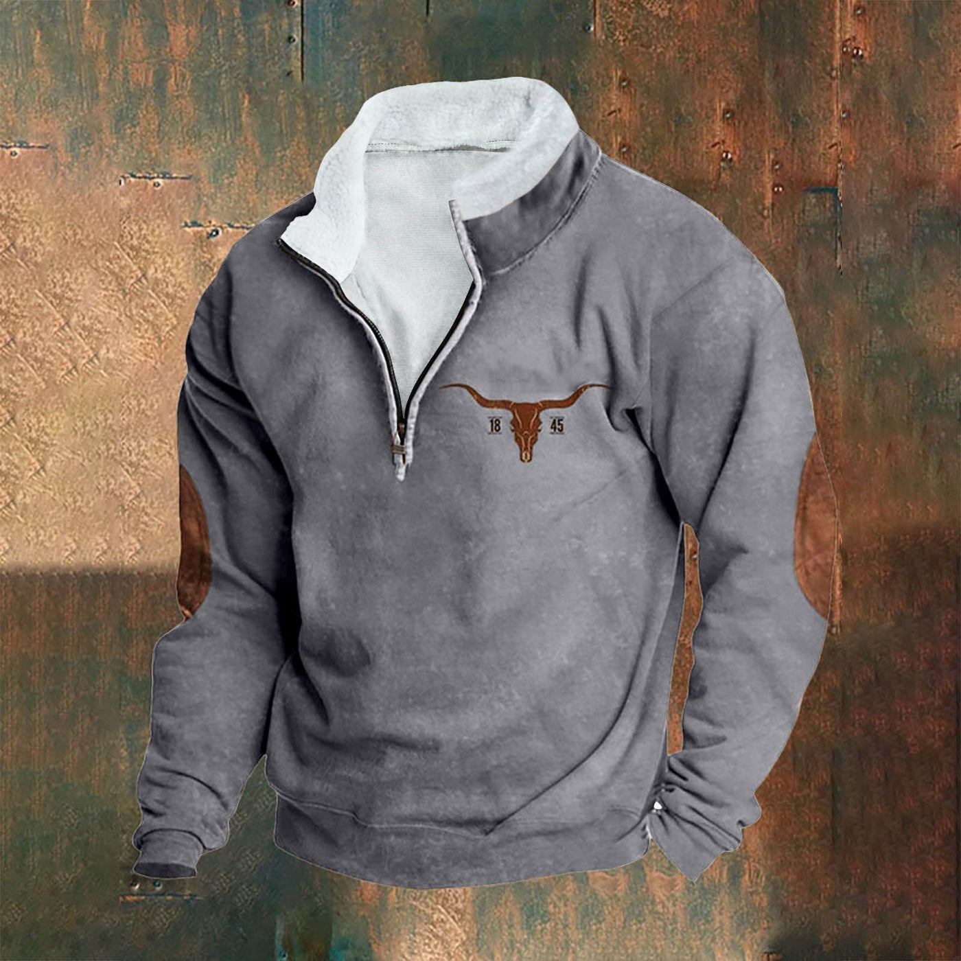 Aldo - Long Sleeve Zipper Sweater